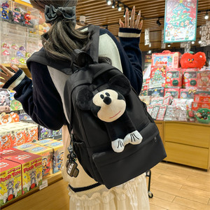 Cute Cartoon Doll Backpack Women's 2024 Winter New Large Capacity Student Class Bag Versatile Travel Bag 
Cute Cartoon Doll Backpack Women's 2024 Winter New Large Capacity Student Class Bag Versatile Travel Bag