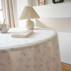 Ins blogger’s same style homemade blue kitten tablecloth ins tablecloth picnic mat Ins blogger’s same style homemade blue kitten tablecloth ins tablecloth picnic mat