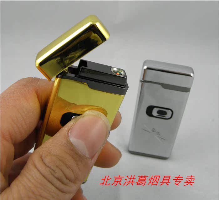 Купить Газовая зажигалка Ультра-тонких индукции зажигалка надувной ...