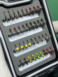 Popular high carbon steel micro lure fly fishing hook novice set bait horse mouth white striped peach blossom handmade finely tied flies Popular high carbon steel micro lure fly fishing hook novice set bait horse mouth white striped peach blossom handmade finely tied flies