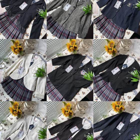 Ancient retro Vintage boutique recommended Japanese girl college wind -free solid color long -sleeved suit jacket 1
Ancient retro Vintage boutique recommended Japanese girl college wind -free solid color long -sleeved suit jacket 1