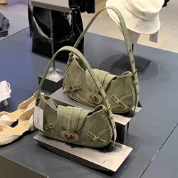 Xinmanli retro stitching armpit bag Xinmanli retro stitching armpit bag