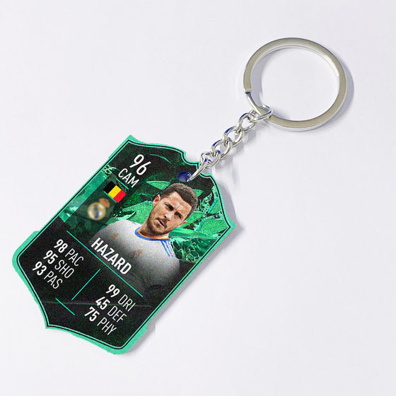 Keychain Azar Real Madrid FIFAONLINE4 football fans peripheral supplies gift star card pendant
Keychain Azar Real Madrid FIFAONLINE4 football fans peripheral supplies gift star card pendant