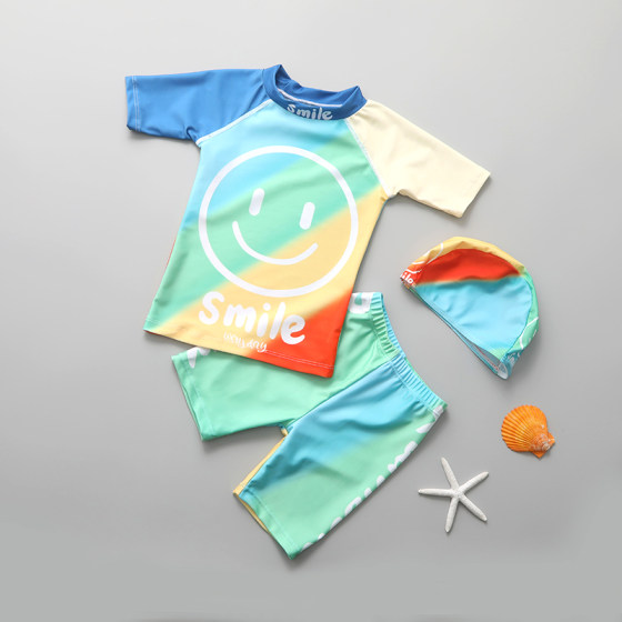 2023 Children's swimsuit boys sunscreen speed dry separation swimwear boys and primary school students among big child shark model hot springs 2023 Children's swimsuit boys sunscreen speed dry separation swimwear boys and primary school students among big child shark model hot springs