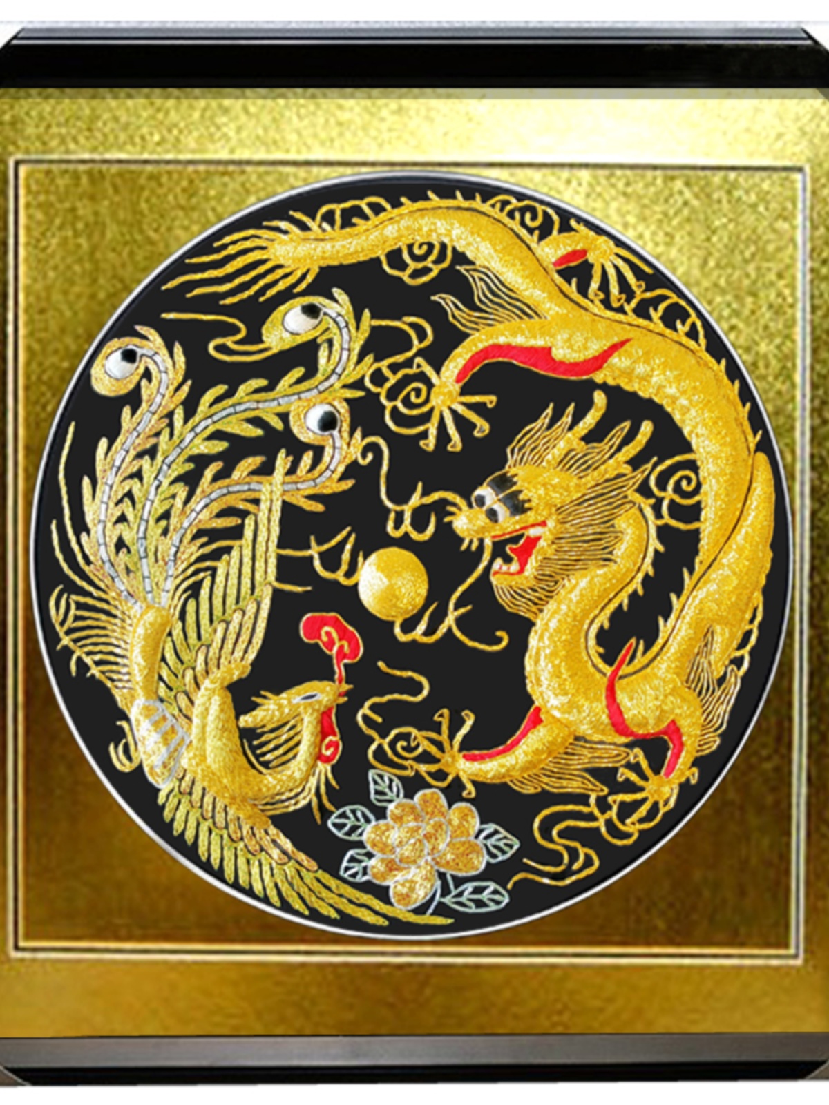 祥龍 交趾陶　壁飾　ドラゴン 祥龍 交趾陶 壁飾 ドラゴン