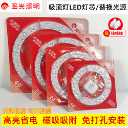 Sunshine Lighting led ceiling lamp replacement Wick round living room bedroom bathroom kitchen lamp board lamp beads super bright Sunshine Lighting led ceiling lamp replacement Wick round living room bedroom bathroom kitchen lamp board lamp beads super bright