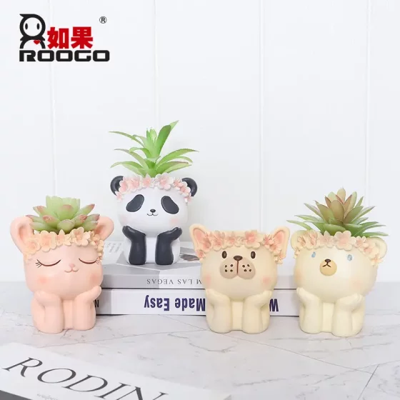 Cartoon wreath animal micro landscape flower pot ornament creative home office desktop gardening ornament
Cartoon wreath animal micro landscape flower pot ornament creative home office desktop gardening ornament