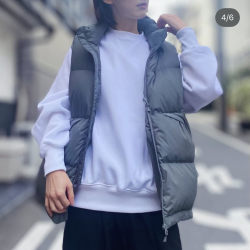 Shibuya-made original brand THoracle outdoor waterproof casual warm multi-pocket stand-up collar down vest vest Shibuya-made original brand THoracle outdoor waterproof casual warm multi-pocket stand-up collar down vest vest