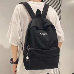 Backpack, Simple and Large-Capacity, Men's Travel Backpack, Casual Japanese Style, Junior High School Student, High School Student, College Student Bag, Waterproof Backpack, Simple and Large-Capacity, Men's Travel Backpack, Casual Japanese Style, Junior High School Student, High School Student, College Student Bag, Waterproof