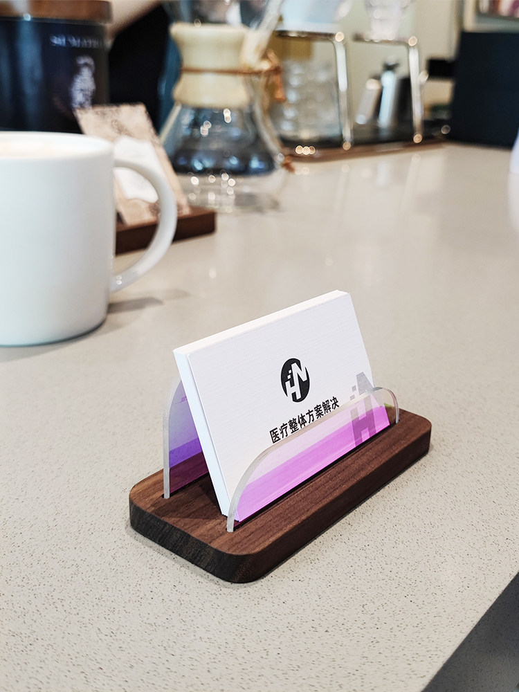 Porta Biglietti Da Visita,Espositore Biglietti Da Visita Acrilico - Foto 6