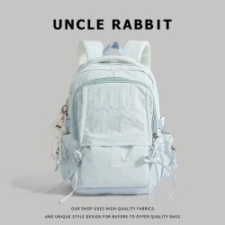 School Bag for Junior High School Girls, Large Capacity, Good-Looking, Lightweight Mountaineering Backpack, High School Student, Niche Computer Backpack School Bag for Junior High School Girls, Large Capacity, Good-Looking, Lightweight Mountaineering Backpack, High School Student, Niche Computer Backpack