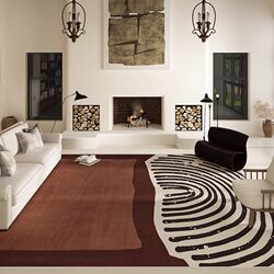 Living Room Carpet, American-Style Sofa, Coffee Table Rug, Household Washable, Stain-Resistant, Wipeable Floor Mat, Bedroom Bedside Rug, Entryway Floor Mat Living Room Carpet, American-Style Sofa, Coffee Table Rug, Household Washable, Stain-Resistant, Wipeable Floor Mat, Bedroom Bedside Rug, Entryway Floor Mat