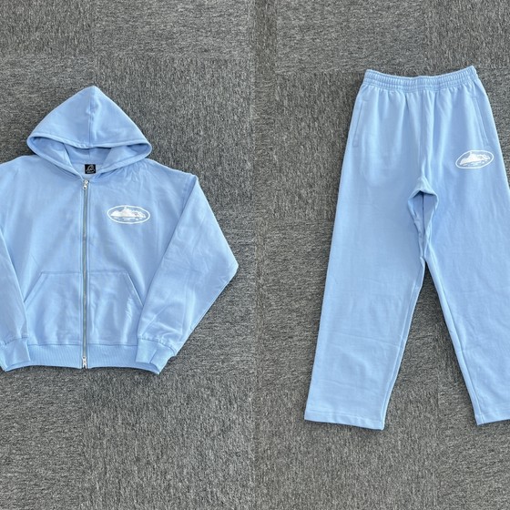 Corteiz Autumn New Street Men's and Women's Foam White Printed Zipper Hooded Sweatshirt Trousers Sports Set
Corteiz Autumn New Street Men's and Women's Foam White Printed Zipper Hooded Sweatshirt Trousers Sports Set