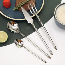 Aquaman 304 stainless steel steak knife and fork spoon Aquaman 304 stainless steel steak knife and fork spoon