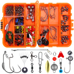 Weihe 213-Piece Lure Fishing Hook Accessory Set Texas Rig Sea Fishing Rock Fishing Kit Cross-Border Fishing Supplies Weihe 213-Piece Lure Fishing Hook Accessory Set Texas Rig Sea Fishing Rock Fishing Kit Cross-Border Fishing Supplies