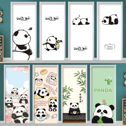 Panda Door Sticker Whole Refurbished Self-adhesive Glass Door Water Well Elevator Door Sticker Decoration Wall Sticker Wooden Door Wallpaper Panda Door Sticker Whole Refurbished Self-adhesive Glass Door Water Well Elevator Door Sticker Decoration Wall Sticker Wooden Door Wallpaper