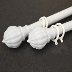White thickened nano silencer Roman rod silent curtain rod single rod double rod straight rod track delivery bracket accessories White thickened nano silencer Roman rod silent curtain rod single rod double rod straight rod track delivery bracket accessories
