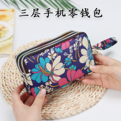 2025 new three-layer zipper waterproof clutch bag 2025 new three-layer zipper waterproof clutch bag
