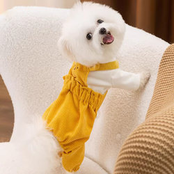 Autumn Pet Dog Four-Legged Clothing 2025 New Model Bichon Teddy Pomeranian Schnauzer Small Dog Spring and Autumn Style Autumn Pet Dog Four-Legged Clothing 2025 New Model Bichon Teddy Pomeranian Schnauzer Small Dog Spring and Autumn Style