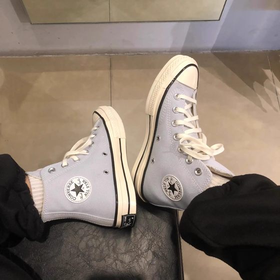 Converse Converse 1970S Samsung 2023 gray-blue retro high-top men and women canvas shoes A03447C
Converse Converse 1970S Samsung 2023 gray-blue retro high-top men and women canvas shoes A03447C
