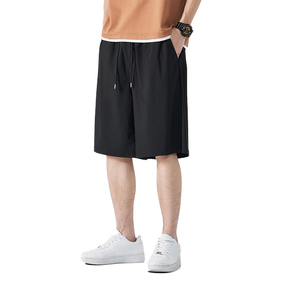 GV Zhenweis quick-drying men's shorts summer 2025 new five-point sports pants for men wearing beach ice silk pants A
GV Zhenweis quick-drying men's shorts summer 2025 new five-point sports pants for men wearing beach ice silk pants A