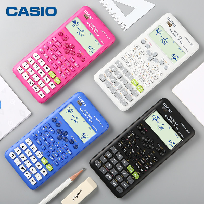 Calculadora Científica Casio fx-82ES PLUS Pantalla LED de 12 Dígitos