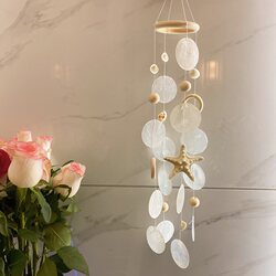 Shell Wind Chime DIY Material Kit, Fresh Style Pendant, Japanese Creative Bedroom and Guesthouse Door and Window Decoration Gift Shell Wind Chime DIY Material Kit, Fresh Style Pendant, Japanese Creative Bedroom and Guesthouse Door and Window Decoration Gift