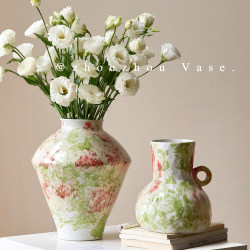 Jingdezhen Ceramic Vase, High-End, Light Luxury, Flower Arrangement, Hydroponics, Living Room, B&B, Hotel, Home Decoration Ornaments Jingdezhen Ceramic Vase, High-End, Light Luxury, Flower Arrangement, Hydroponics, Living Room, B&B, Hotel, Home Decoration Ornaments