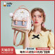 Mifei Police Backpack 2025 New Spring / Summer School Bag INS College Style Fashionable Sweet Sweet Campus Backpack
 Mifei Police Backpack 2025 New Spring / Summer School Bag INS College Style Fashionable Sweet Sweet Campus Backpack