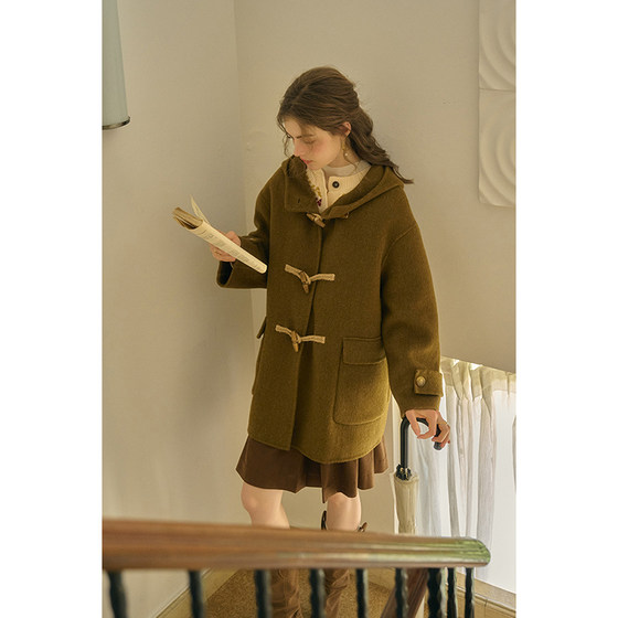 SimpleRetro Birmingham Covenant, Horned Hooded Woolen Coat for Women's Wool Practical Double-Side Woolen Coat
SimpleRetro Birmingham Covenant, Horned Hooded Woolen Coat for Women's Wool Practical Double-Side Woolen Coat