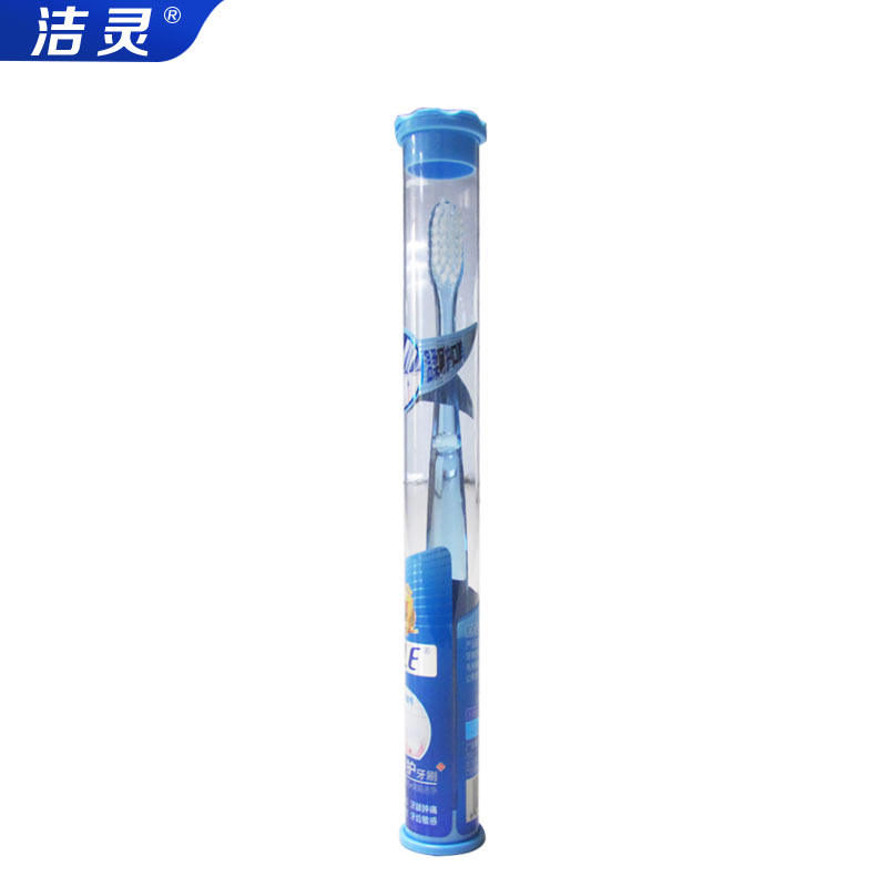 JELE JIELING 잇몸 보호 칫솔 부드러운 강모 성인 가정용 잇몸 보호 작은 머리 칫솔 색상 무작위로 배송-