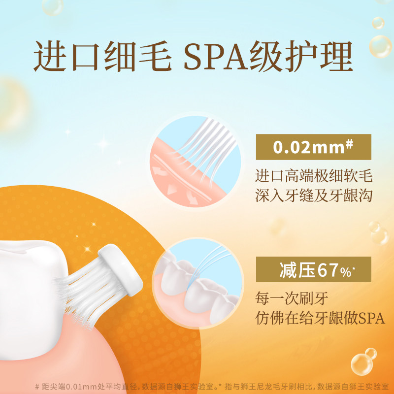 라이온 킹 칫솔 부드러운 머리 칫솔 가정용 미세 머리카락 성인 칫솔 미세 치아 깨끗한 탄력있는 잇몸 칫솔 여행 치간 칫솔-