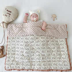 Baby Quilt Beanie Quilt Autumn and Winter Thick Kidsren's Gauze Cover Newborn Small Quilt Pure Cotton Type a Small Size Baby Quilt Beanie Quilt Autumn and Winter Thick Kidsren's Gauze Cover Newborn Small Quilt Pure Cotton Type a Small Size