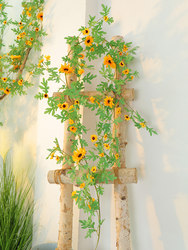 Sunflower Artificial Flower Ornaments Plastic Flower Wall Hanging Decorations Eternal Flower Fake Flower Props Wall Ceiling Decorative Flower Vine Sunflower Artificial Flower Ornaments Plastic Flower Wall Hanging Decorations Eternal Flower Fake Flower Props Wall Ceiling Decorative Flower Vine