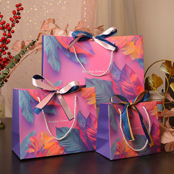 Colorful Holiday Gift Bags, Gift Tote Bags, Shopping Packaging Bags, Printed Bags, Paper Bags, Ready-Made Gift Bags with Ribbons Colorful Holiday Gift Bags, Gift Tote Bags, Shopping Packaging Bags, Printed Bags, Paper Bags, Ready-Made Gift Bags with Ribbons