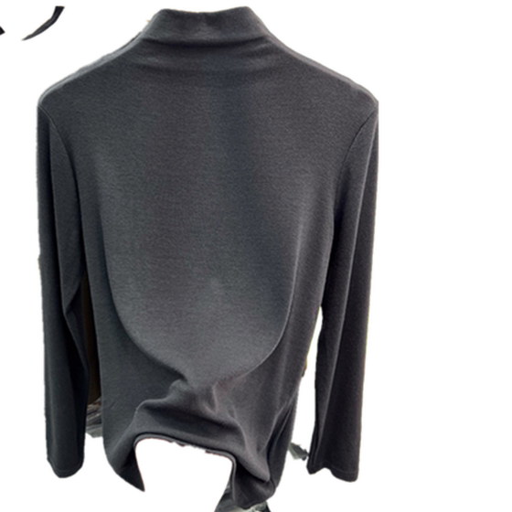 2023 new autumn and winter women's solid color slim long-sleeved base shirt chic black ears half turtleneck knitted sweater
2023 new autumn and winter women's solid color slim long-sleeved base shirt chic black ears half turtleneck knitted sweater