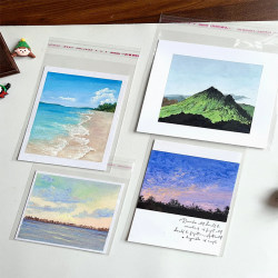 Oil Pastel Self-Sealing Bag Artwork Preservation Bag Watercolor Painting Art Sketch Photo Protection High-Definition Dustproof Self-Adhesive Opp Oil Pastel Self-Sealing Bag Artwork Preservation Bag Watercolor Painting Art Sketch Photo Protection High-Definition Dustproof Self-Adhesive Opp