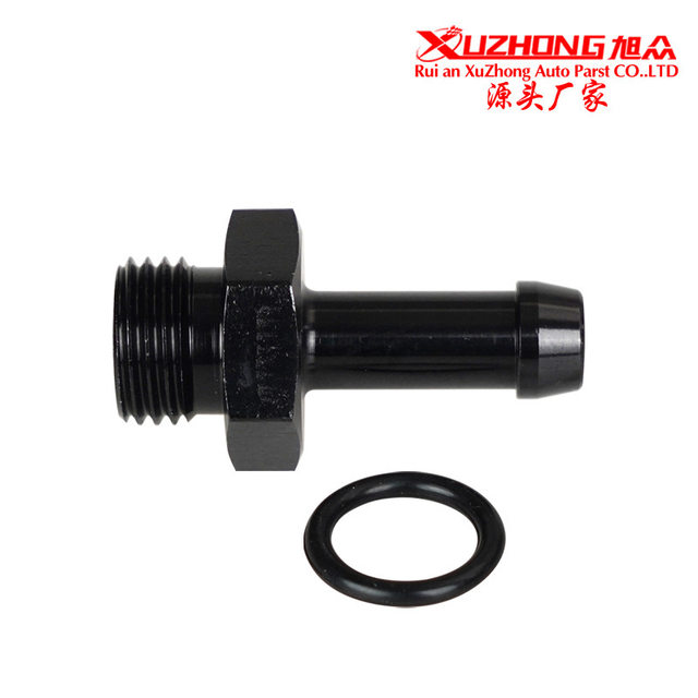 Car modification cross-border hose barb joint aluminum alloy fuel line adapter 6AN external thread to 5/16 Car modification cross-border hose barb joint aluminum alloy fuel line adapter 6AN external thread to 5/16