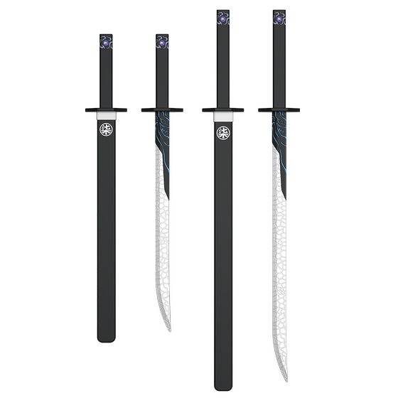 Magic Sword Thousand Blade Genuine Assassin Wu Liuqi PU simulation toys 1 meter large 567 crack version weapon children's gift Magic Sword Thousand Blade Genuine Assassin Wu Liuqi PU simulation toys 1 meter large 567 crack version weapon children's gift