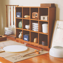 Retro Wall-Mounted Wall Storage Rack Wooden Twelve-Compartment Desktop Storage Box Ornament Blind Box Storage Rack Zakka Retro Wall-Mounted Wall Storage Rack Wooden Twelve-Compartment Desktop Storage Box Ornament Blind Box Storage Rack Zakka