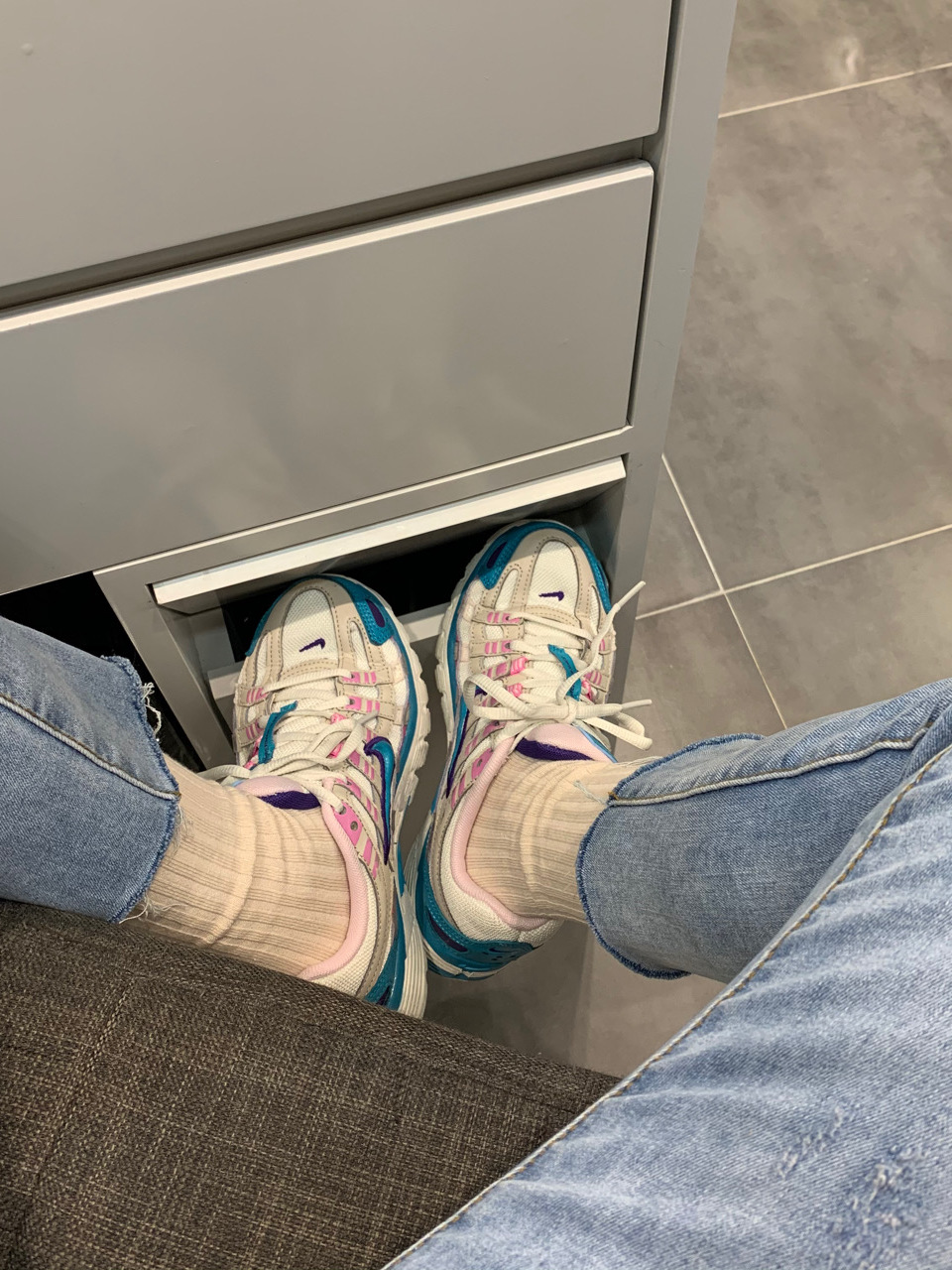 NIKE P6000复古粉蓝老爹鞋 NIKE P6000复古粉蓝老爹鞋