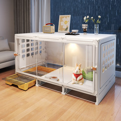 Rabbit Cage for Home Use, Villa-Style, Extra-Large Luxury Rabbit Nest, Rabbit House with Toilet, Guinea Pig Cage, Indoor Use Only Rabbit Cage for Home Use, Villa-Style, Extra-Large Luxury Rabbit Nest, Rabbit House with Toilet, Guinea Pig Cage, Indoor Use Only