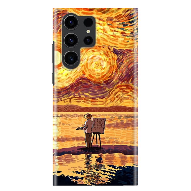 Van Gogh Wheat Field Artsy Magsafe Slim Fit S24, S24 Plus, S24 Ultra, S23, S23 Plus, S23 Ultra, S22, S22 Plus, S22 Ultra