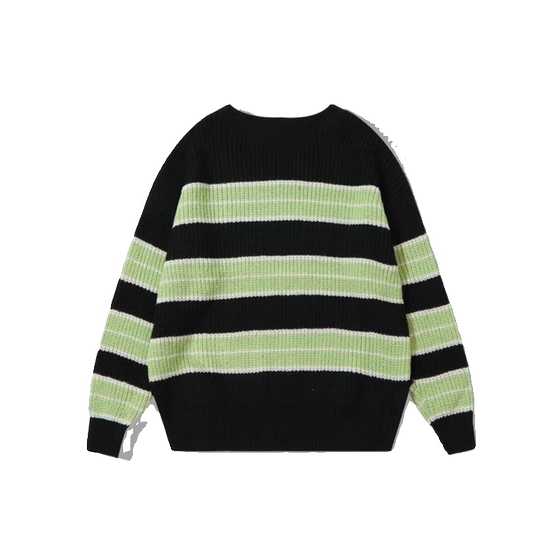 Couple outfit autumn and winter 2024 new Instagram super hot sweater men and women's Korean loose French knit jacket trendy brand Couple outfit autumn and winter 2024 new Instagram super hot sweater men and women's Korean loose French knit jacket trendy brand