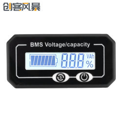 Lead-Acid Lithium Battery Universal Power Indicator Ternary Lithium Battery Lithium Iron Phosphate Lcd Digital Display Voltage and Power Detector Lead-Acid Lithium Battery Universal Power Indicator Ternary Lithium Battery Lithium Iron Phosphate Lcd Digital Display Voltage and Power Detector