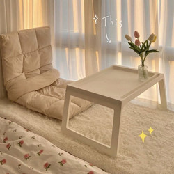 Small Window-Side Table for Home Use, Bed-Side Table for Bedroom, Tatami Tea Table, Window Sill Foldable Coffee Table, Low Table Small Window-Side Table for Home Use, Bed-Side Table for Bedroom, Tatami Tea Table, Window Sill Foldable Coffee Table, Low Table