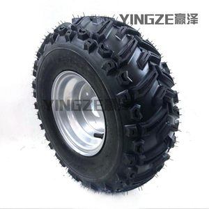 Four wheel-beach car kart accessories 7-inch off-road tire 16x8.00-7 vacuum tire plus iron wheels
 Four wheel-beach car kart accessories 7-inch off-road tire 16x8.00-7 vacuum tire plus iron wheels