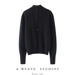 Qichao official high-end 100% pure cashmere shirt Qichao official high-end 100% pure cashmere shirt