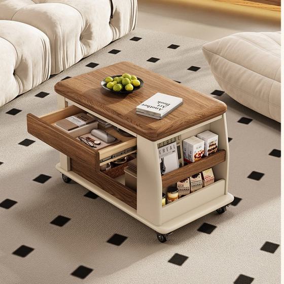 Medium style movable small apartment multi-function cart sofa side table new solid wood folding table coffee table bedroom
Medium style movable small apartment multi-function cart sofa side table new solid wood folding table coffee table bedroom