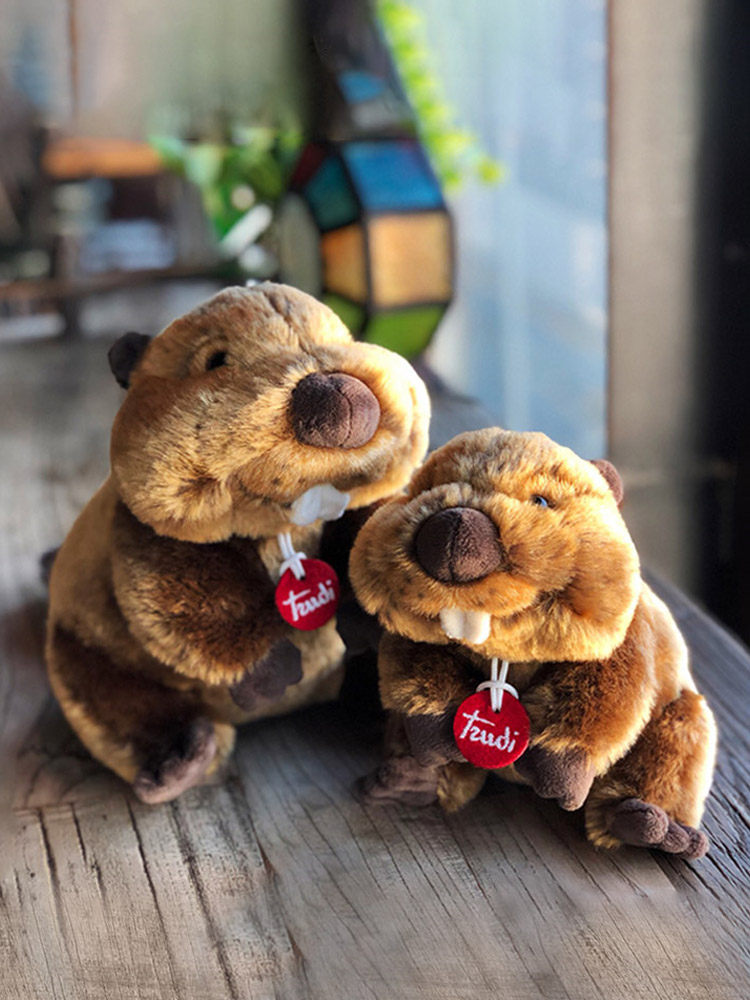Cata Castor Trudi Trudino Castor Peluche Castor Rongeur, Cadeau D